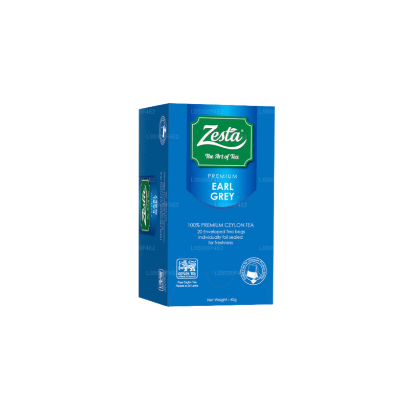 Zesta Premium Earl Grey – 20 Tea Bags (Approx. 40 g)