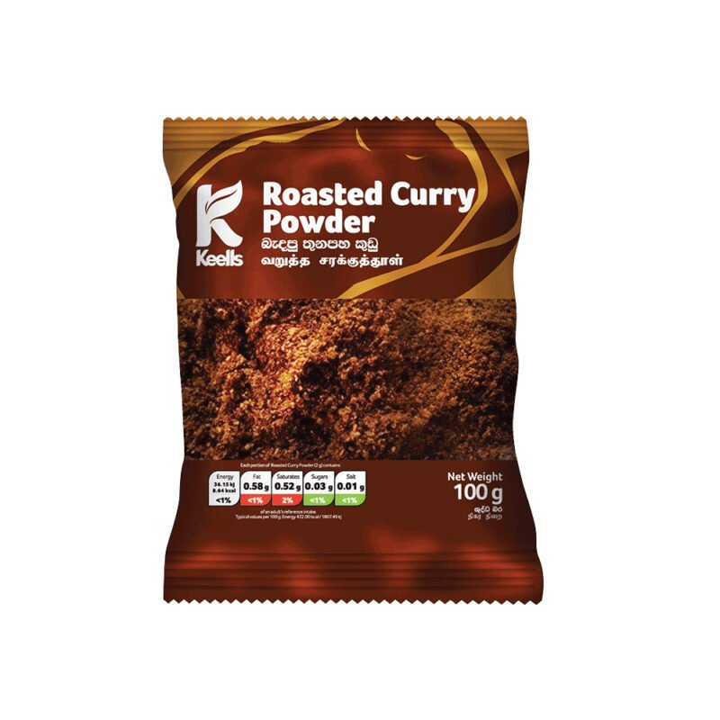 Keells Roasted Curry Powder – 100g